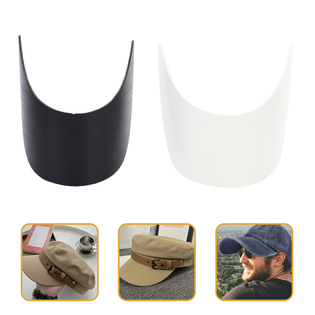 Nuolux 10pcs Baseball Hat Brim Hat Shaper Hat Support Caps Liner Hat DIY Liner, Adult Unisex, Size: One Size